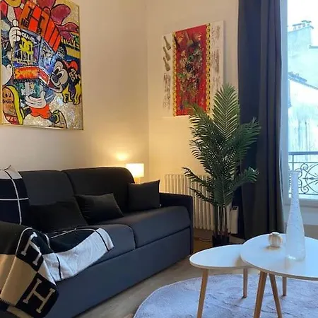 Apartment Grand Charonne Bastille Pop Art
